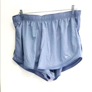 Women’s plus size Nike temple dry fit shorts